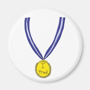 Ich habe Medaille getestet Magnet