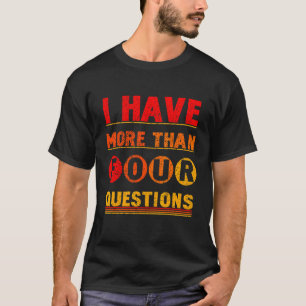 Ich habe mehr als vier Fragen Pessach jüdischen Se T-Shirt