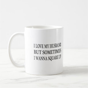 Ich habe mein Ehemann Liebe, aber manchmal will ic Kaffeetasse