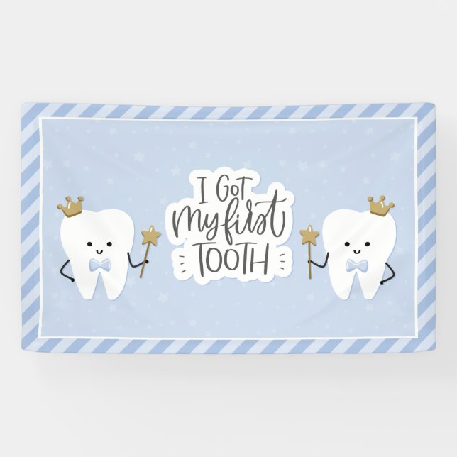 Ich habe mein erstes Party-Banner got Banner (Horizontal)