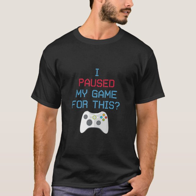 Ich habe mein Game Video Gamer Geschenk T-Shirt fü (Vorderseite)