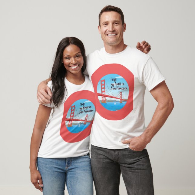 Ich habe mein Herz in San Francisco Links - Iconic T-Shirt (Unisex)