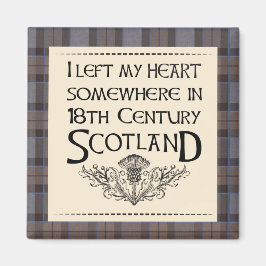Ich habe mein Herz in Schottland Links Magnet