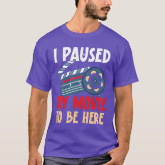 Ich habe mein Movieo hier Film Lover Cinema Mädche T-Shirt