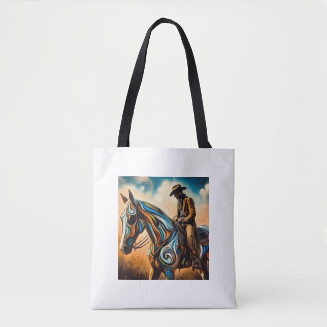 Ich habe mein Pferd Liebe Tasche (Vorderseite)