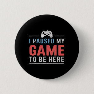 Ich habe mein Spiel angehalten, hier Videospiele z Button