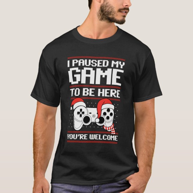 Ich habe mein Spiel dazu gebracht, hier zu sein, S T-Shirt (Vorderseite)