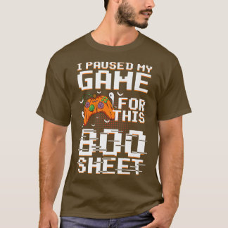 Ich habe mein Spiel für diesen Bootschild Pumpkin T-Shirt