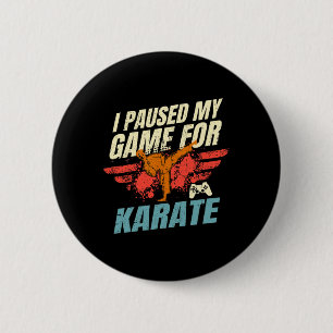 Ich habe mein Spiel für Karate Video Gaming Gesche Button
