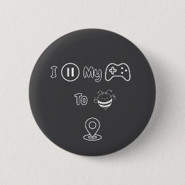 Ich habe mein Spiel hier gehalten - Funny Kids Edi Button