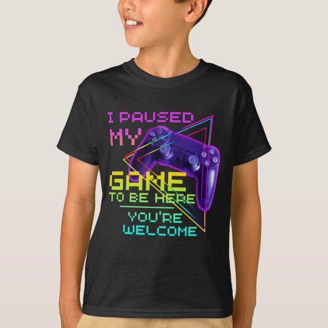 ICH HABE MEIN SPIEL ZU SEIN, DASS DU HIER BEGRÜSST T-Shirt (Vorderseite)