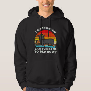 Ich habe mein Studium an der Bett-Dackel Hund Seni Hoodie