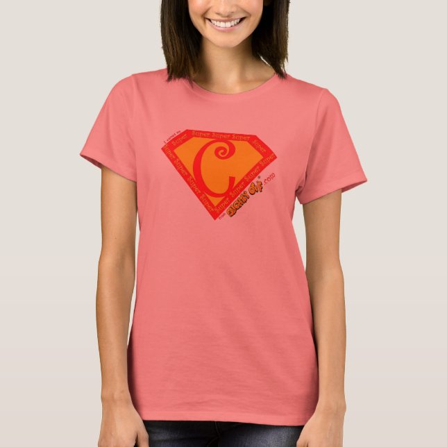 Ich habe mein "Super C" bei SlightlyOff.com verdie T-Shirt (Vorderseite)