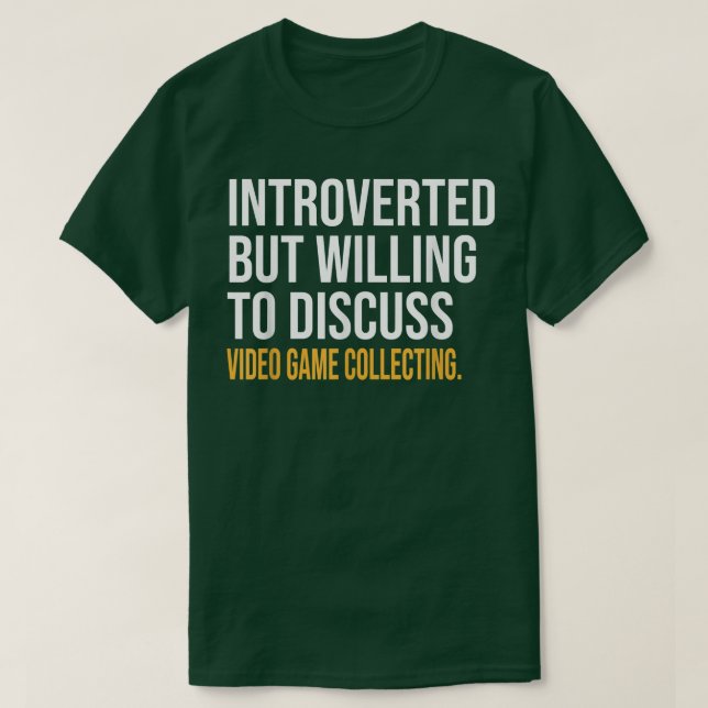 ICH HABE MEIN VIDEOSPIEL VERSCHMUTZT, UM HIER T-Sh T-Shirt (Design vorne)