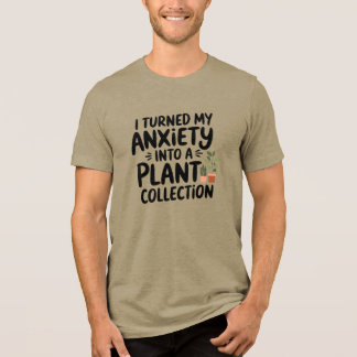 Ich habe meine Angst in eine Pflanzensammlung verw Tri-Blend Shirt