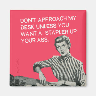 Ich habe meine Arbeit  Magnet