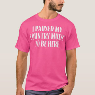 Ich habe meine Country Music hier 1337 gehalten T-Shirt