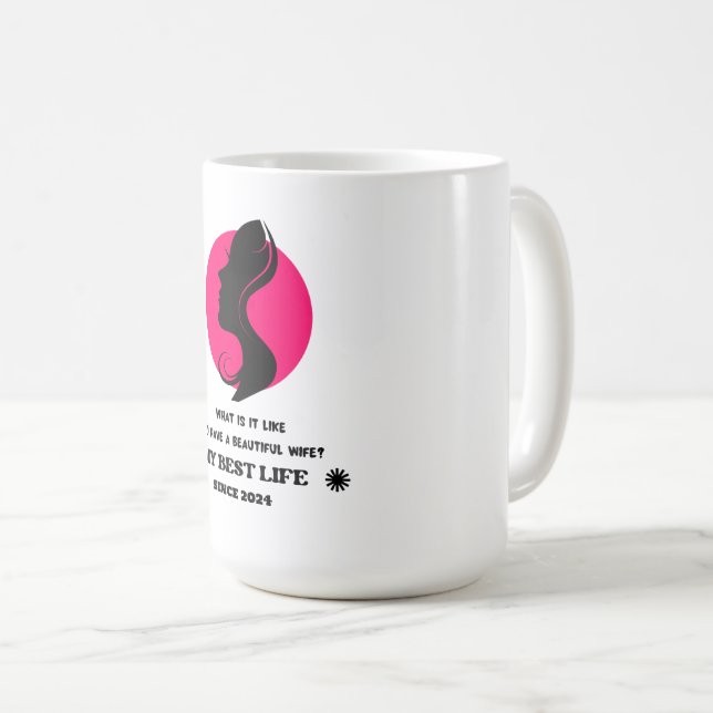 Ich habe meine Ehefrau-Liebe Kaffeetasse (VorderseiteRechts)