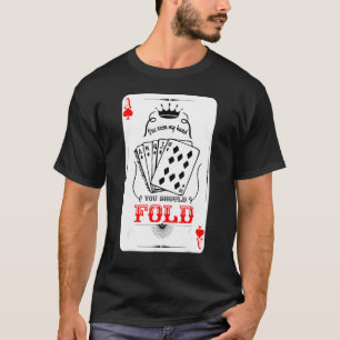 Ich habe meine Hand gesehen, die du falten solltes T-Shirt