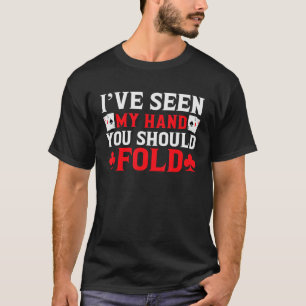 Ich habe meine Hand gesehen, du solltest den lusti T-Shirt