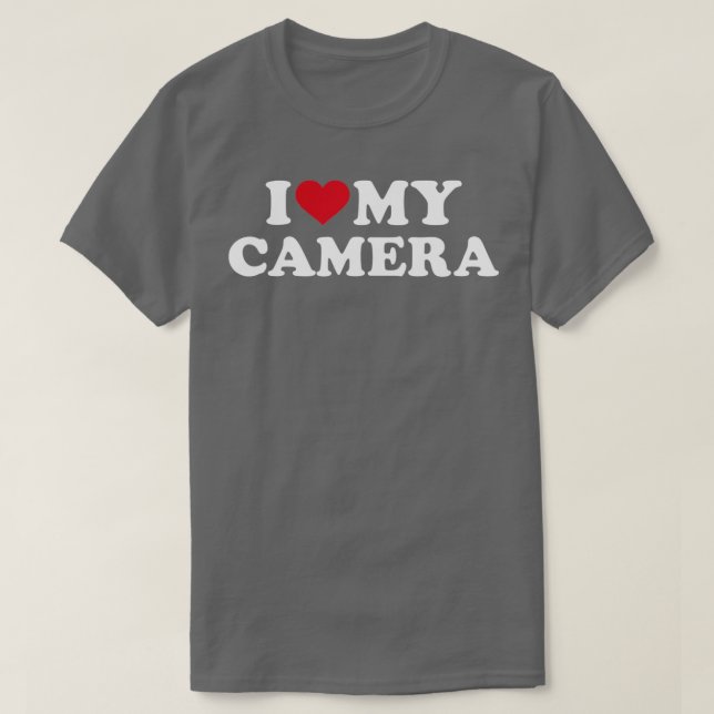 Ich habe meine Kamera Liebe T-Shirt (Design vorne)