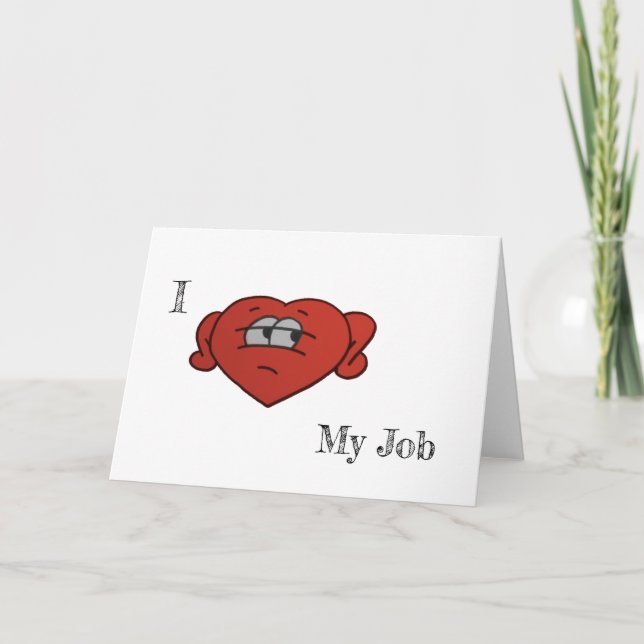 Ich habe meine Liebe Karte (Vorderseite)