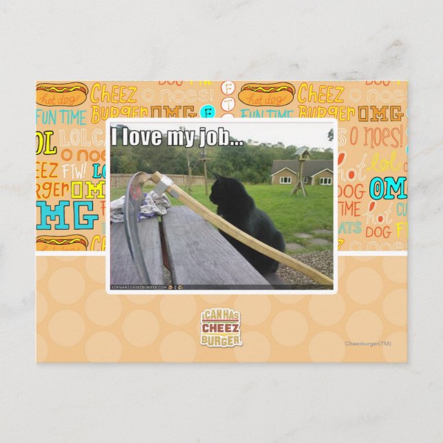 Ich habe meine Liebe Postkarte (Vorderseite)