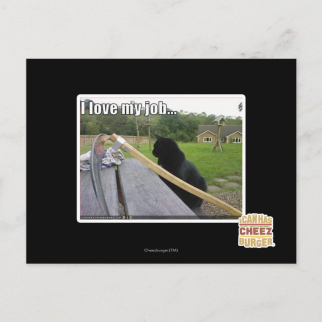 Ich habe meine Liebe Postkarte (Vorderseite)