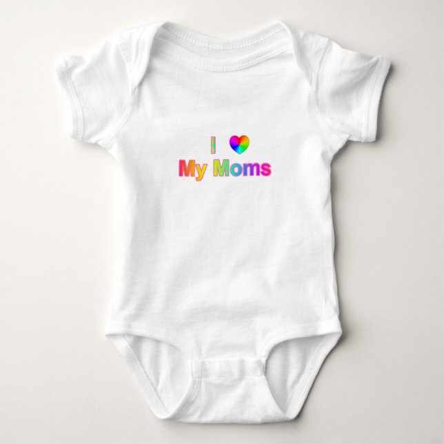 Ich habe meine Mamas gehört Baby Strampler (Vorderseite)