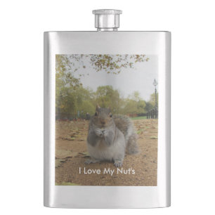 Ich habe meine Nut-Liebe Flachmann