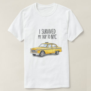 Ich habe meine Reise nach NYC-Taxi-Grafik lustig ü T-Shirt