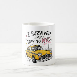 Ich habe meine Reise nach NYC überlebt, Lustiges N Kaffeetasse