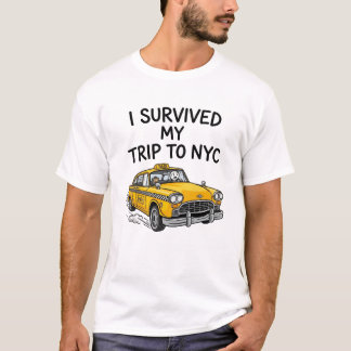 Ich habe meine Reise nach NYC überlebt, Lustiges N T-Shirt