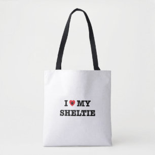 Ich habe meine Sheltie Tote Tasche gehört
