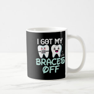Ich habe meine Zahnspange ab - Süßes Geschenk für Kaffeetasse