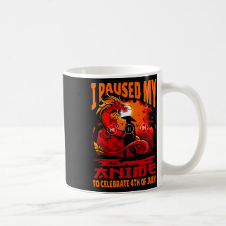 Ich habe meinen Anime unterbrochen, um am 4. Juli  Kaffeetasse