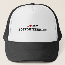 Ich habe meinen Boston Terrier Trucker Hat gehört Truckerkappe