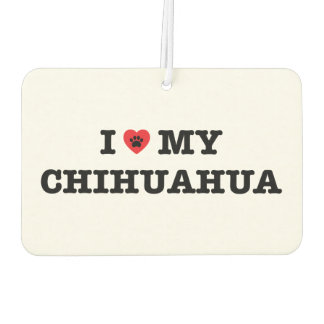 Ich habe meinen Chihuahua Car Air Freshener gehört Autolufterfrischer