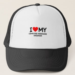 Ich habe meinen Computer-Hardwareingenieur Liebe Truckerkappe