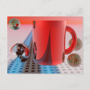 Ich habe meinen Morgenkaffee Liebe Postkarte