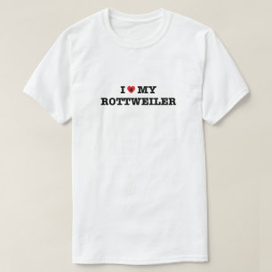 Ich habe meinen Rottweiler-T - Shirt gehört