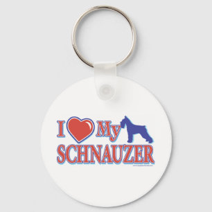 Ich habe meinen Schnauzer gehört Schlüsselanhänger