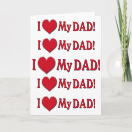 ICH HABE MEINEN VATER - ICH LIEBE MEIN VATER - MUS KARTE