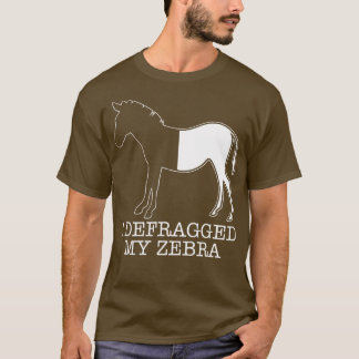 Ich habe meinen Zebra-Programmierer defragmentiert T-Shirt