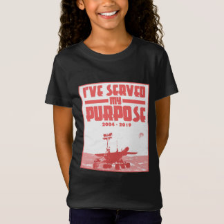Ich habe meinen Zweck-Mars-Gelegenheits-Vagabunden T-Shirt
