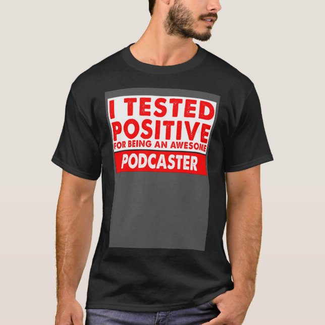 Ich habe mich als Phantastischer Podcaster bewährt T-Shirt (Vorderseite)