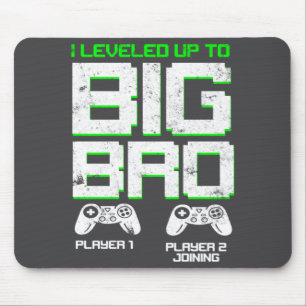 Ich habe mich auf Big Bro Kids Gamer neuer Bruder Mousepad