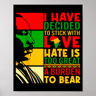 Ich habe mich entschieden, bei Love Black History  Poster