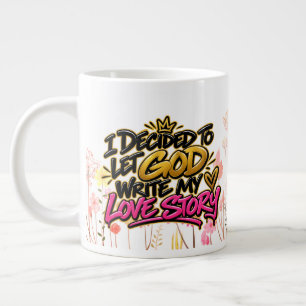 Ich habe mich entschieden, Gott meine Liebesgeschi Jumbo-Tasse