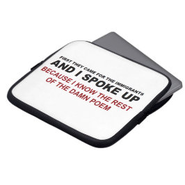 Ich habe mich geäußert laptopschutzhülle